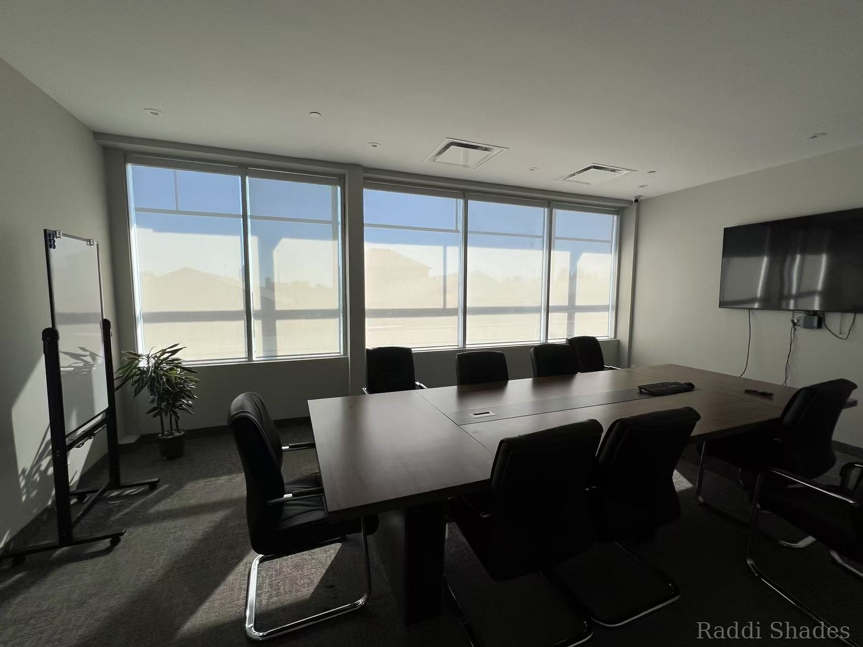 Raddi Shades commercial installation, photo 2